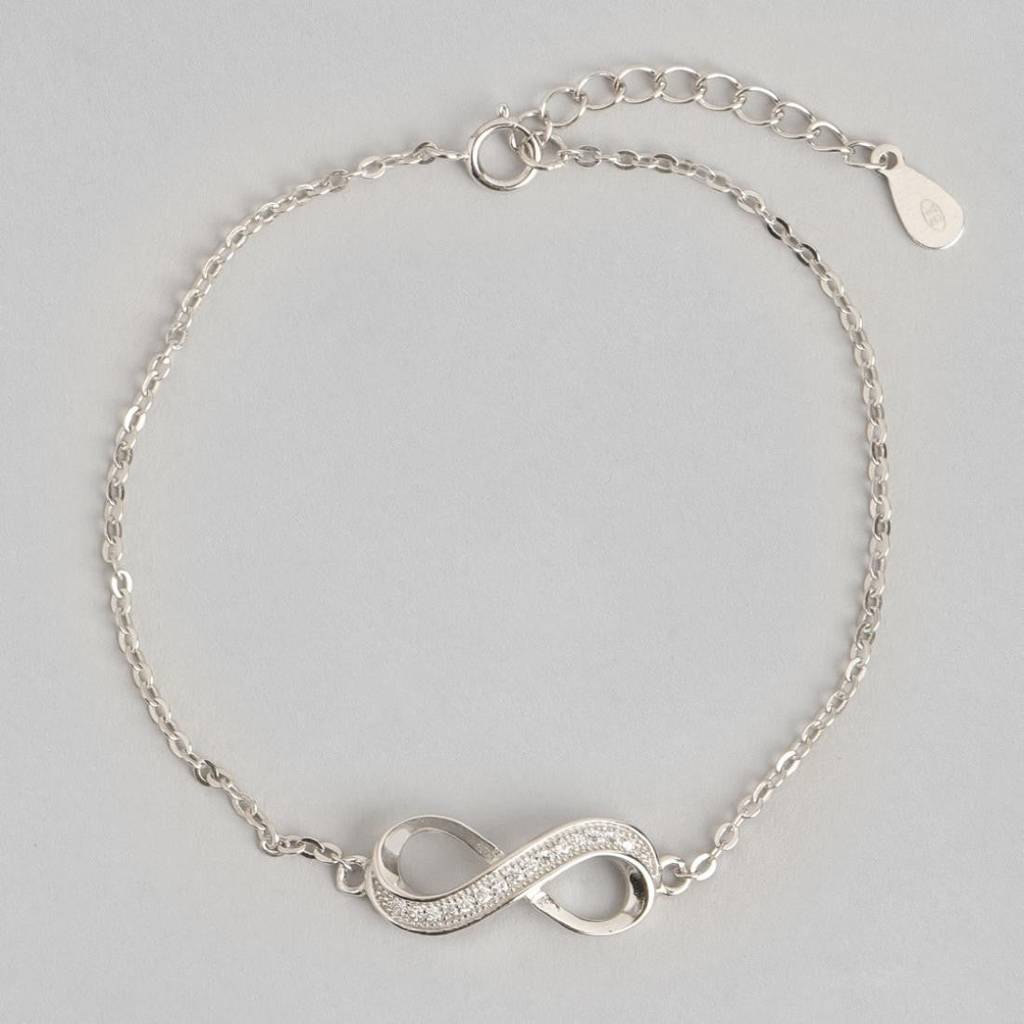 To Infinity And Beyond 925 Silver Bracelet : BR-80030