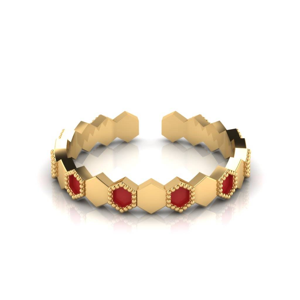 Purette Silver Hallmark Ring