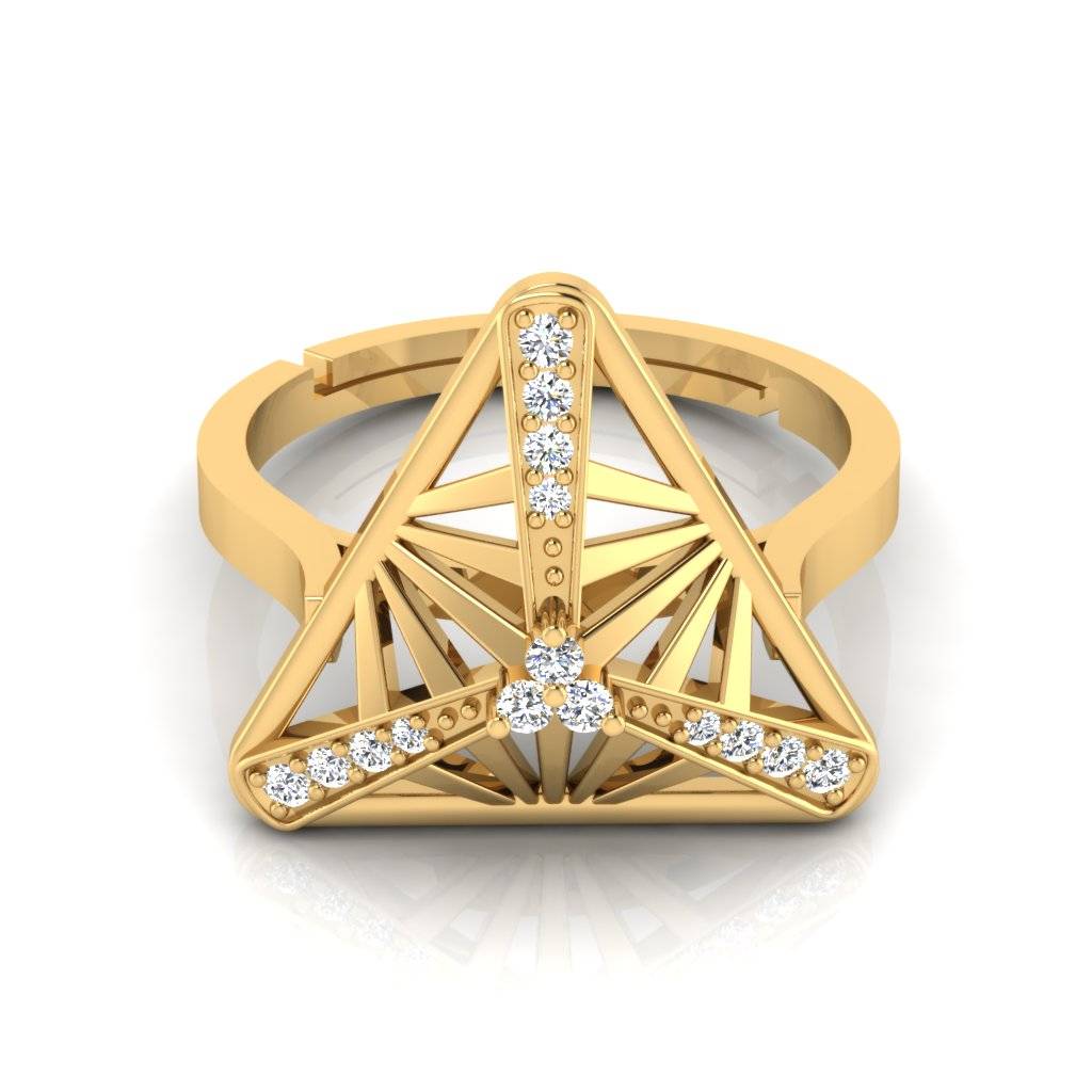 Larine Designer Silver Ring