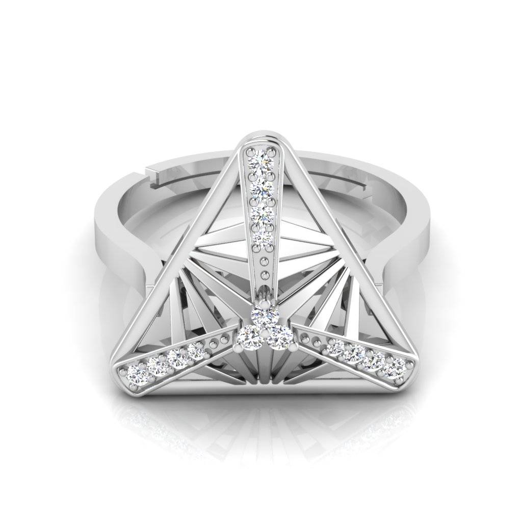 Larine Designer Silver Ring