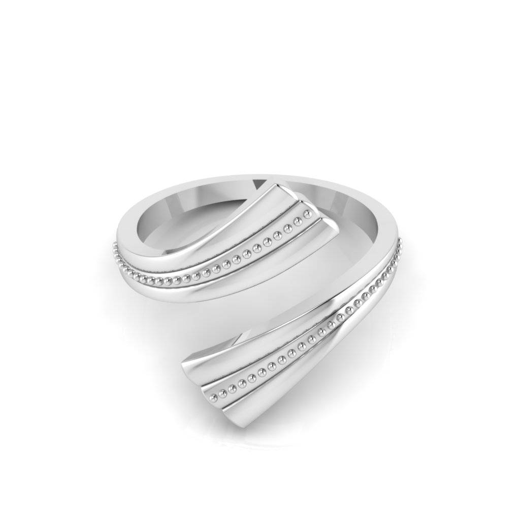 Aura Designer Silver Ring