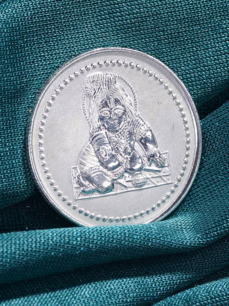 Laddu Gopal 10 Gram 999 Round Silver Coin : SJSC5003