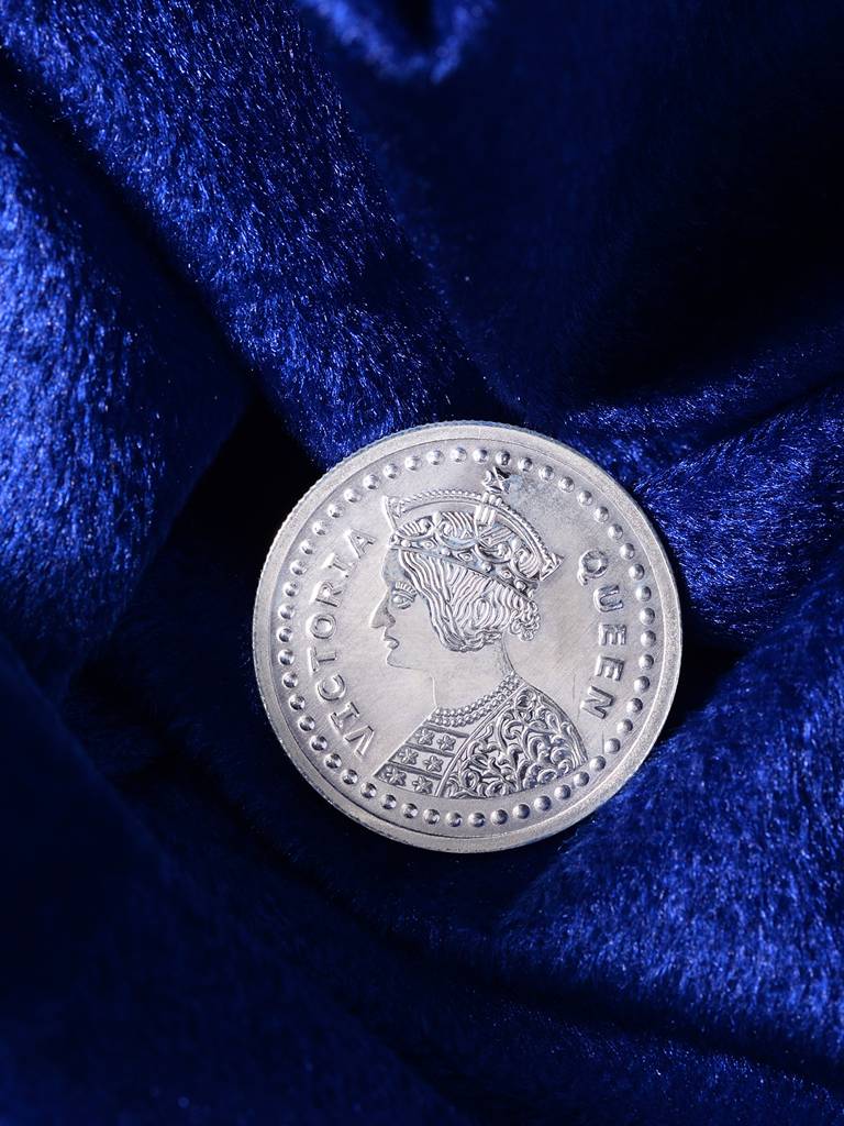 Queen Victoria 10 Gram 999 Round Silver Coin : SJSC5006