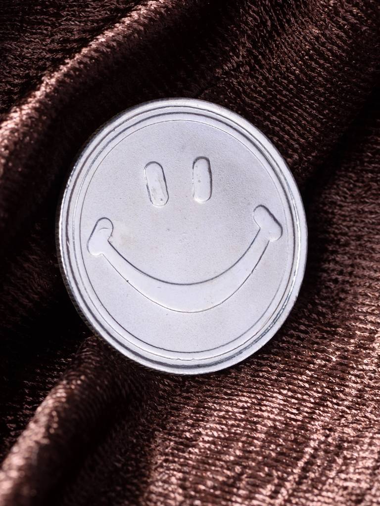 Smiley 10 Gram 999 Round Silver Coin : SJSC5007