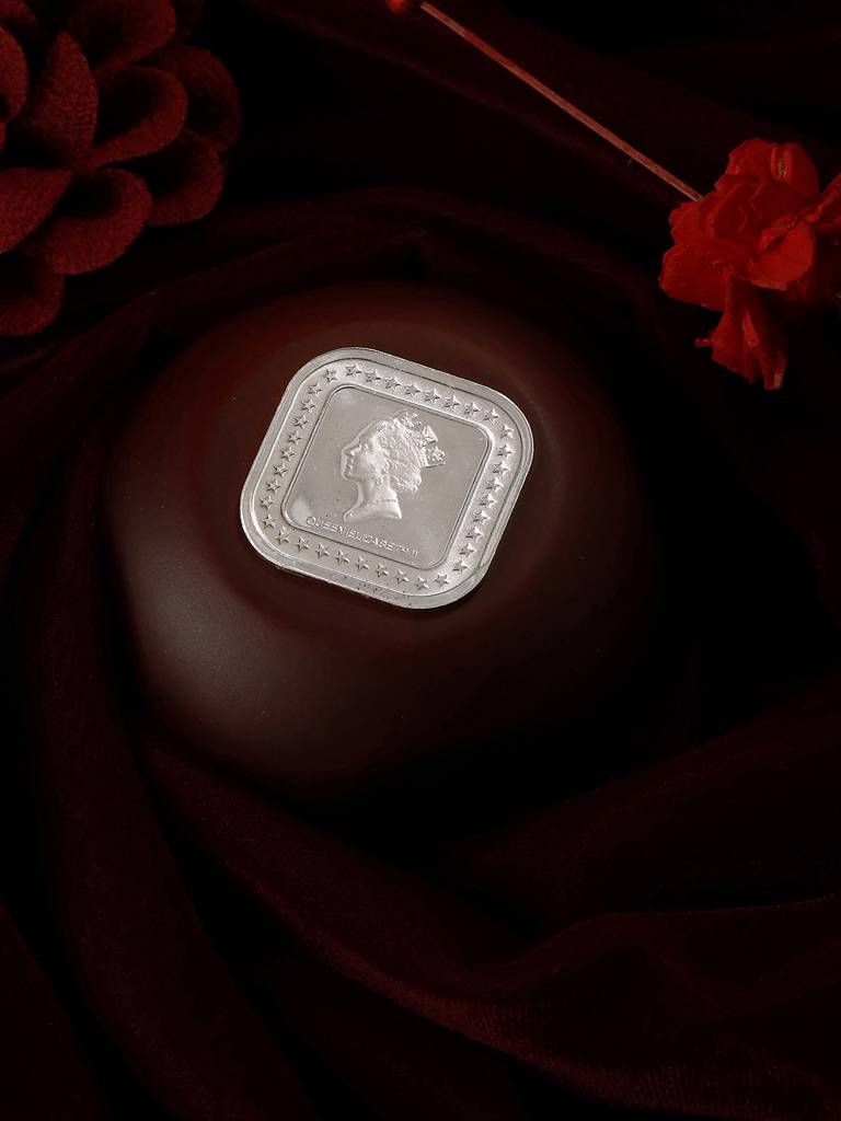 999 Silver Empress Square 10 Gram Silver Coin : SJSC5009
