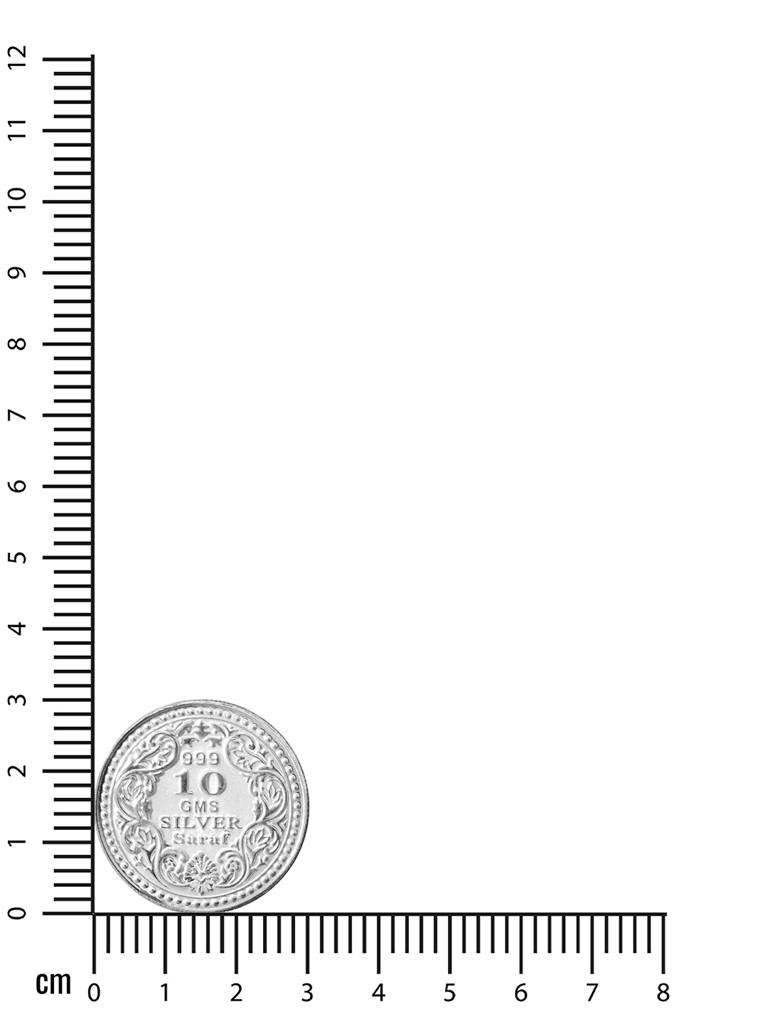 10 Gram 999 Purity Silver Coin Of Shri Ram Darbar : SJSC5019