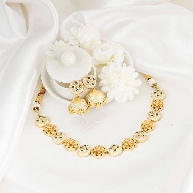 Waniya Meenakari Necklace : PA-170A