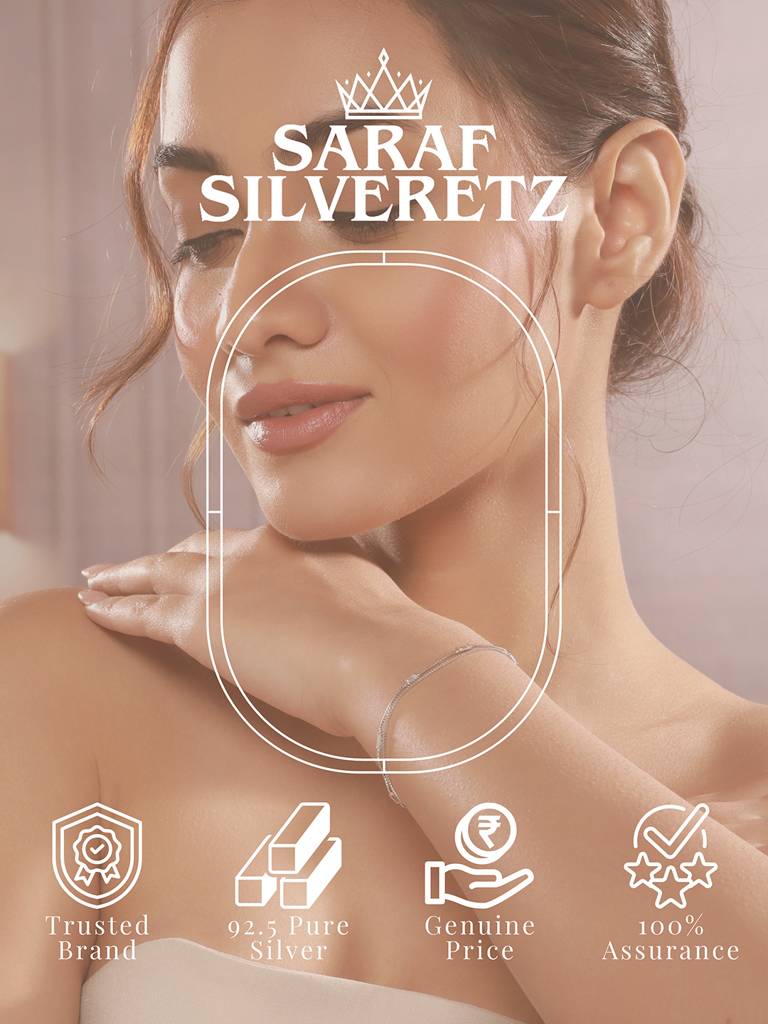 925 Sterling Silver Zircon Studded Baguette Multi Layered Wraparound Minimal Earrings : AGBR5186