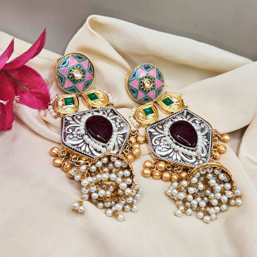 Saanjh Kashmiri Earrings : ER042