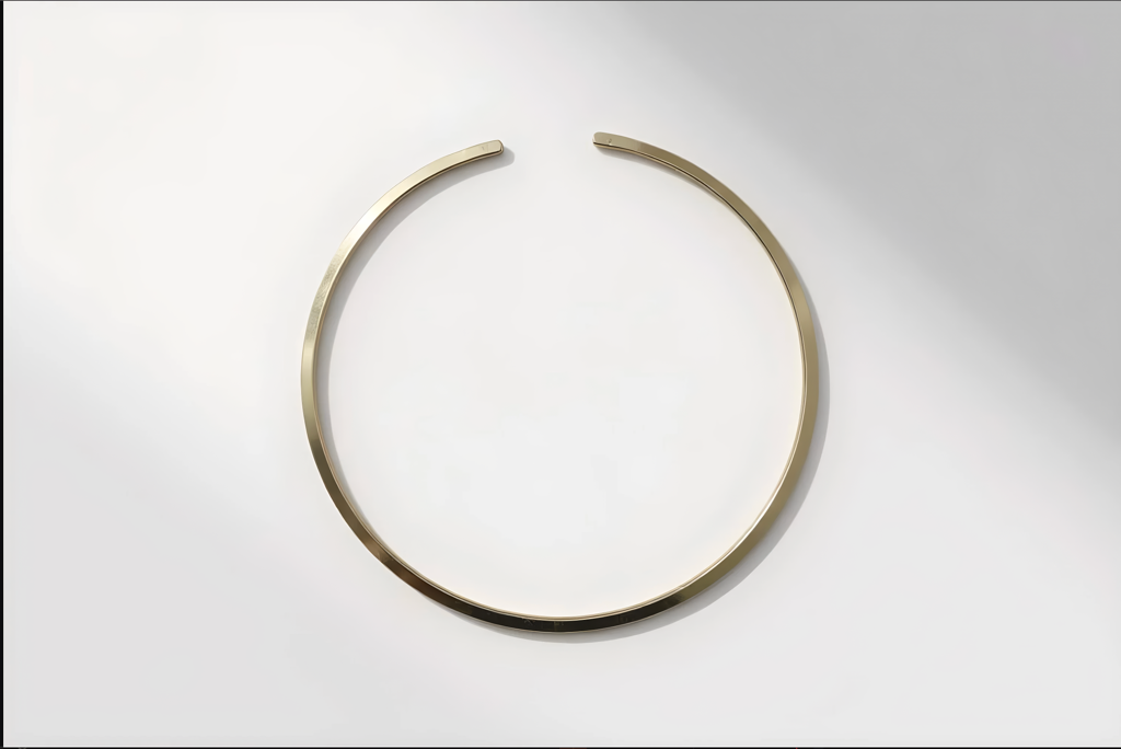 Minimalist Gold Chocker Necklace : RB2719