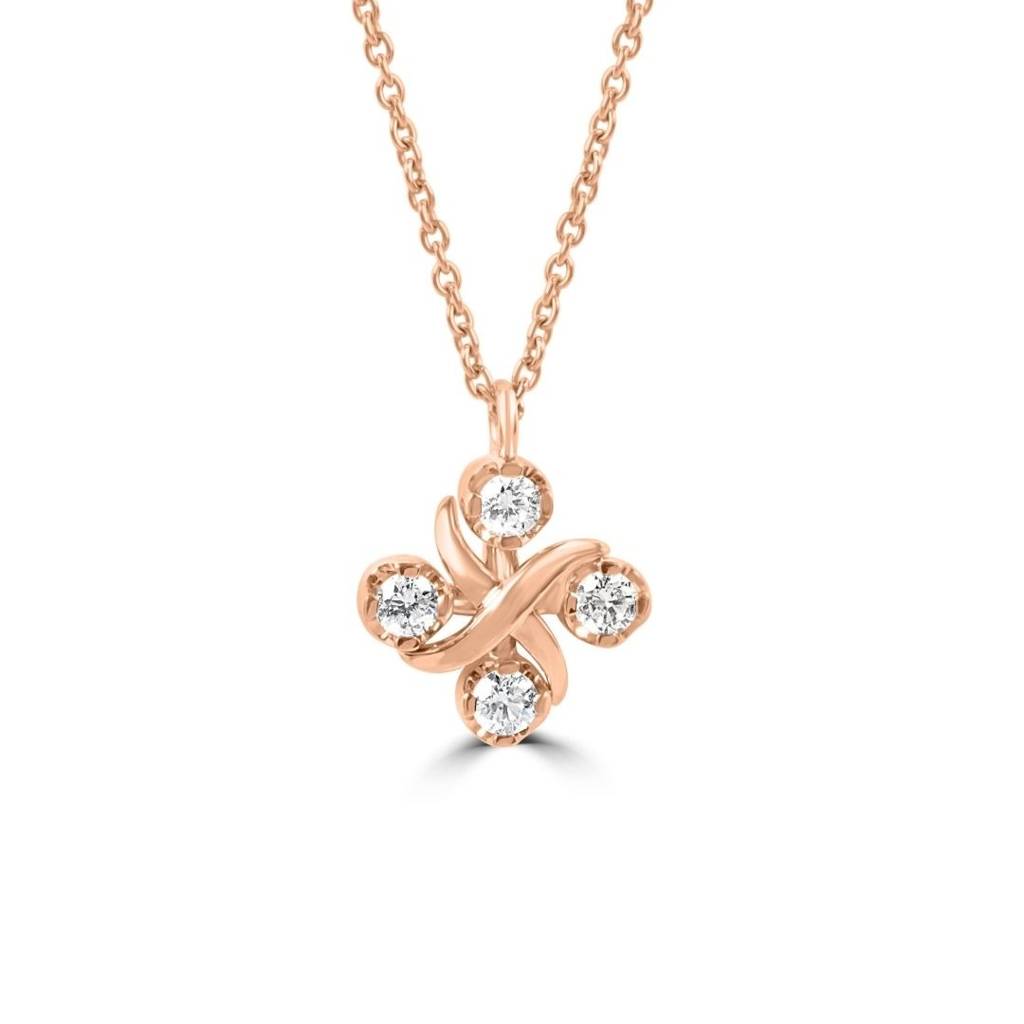 The Four Chakra Diamond Necklace : SLET15