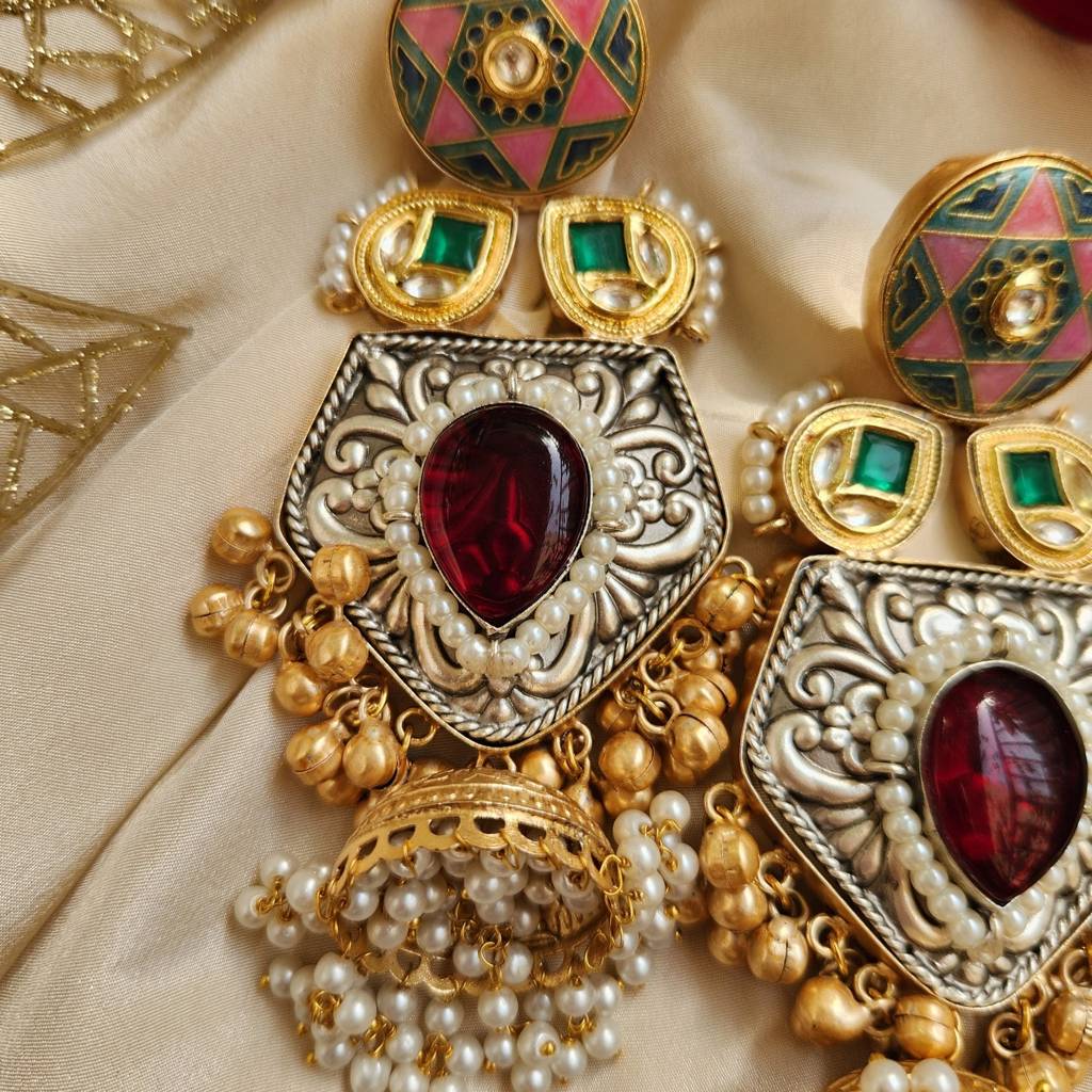 Saanjh Kashmiri Earrings : ER042