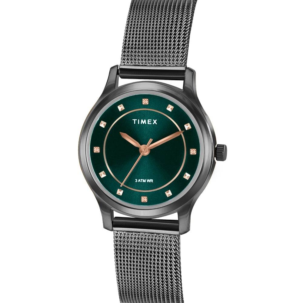 Timex Round 39Mm Dial Analog Pair Watch - Tw00Zp001 : TW00ZP003