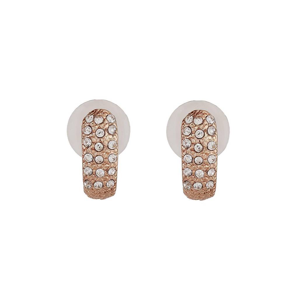 Estele Rose Gold Plated Beautiful Designer Pendant Set With Crystals For Women