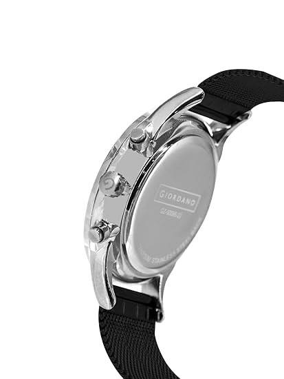 Giordano Multi Function - Performance Sport Watch For Men With Stopwatch Function & Mesh Metal Strap : GZ-50095-11