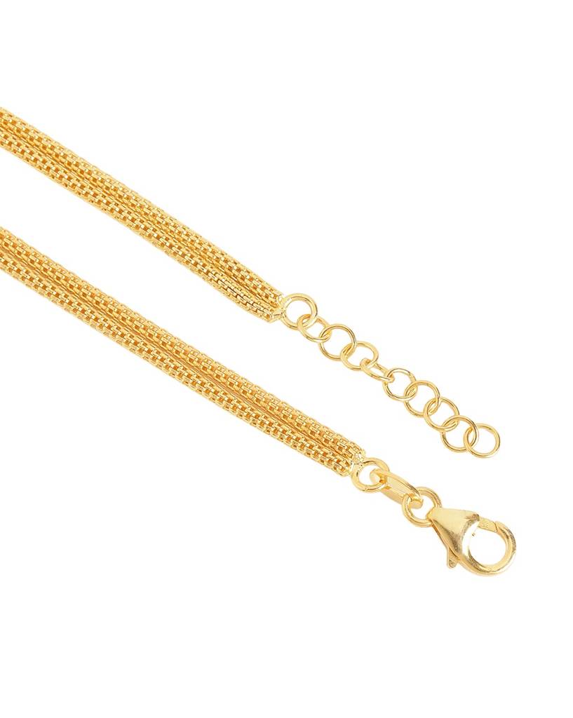18Kt Plated Love Knot Bracelet : FJB6128