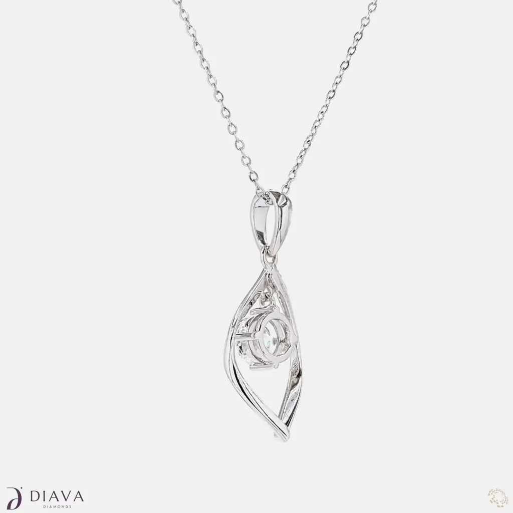Dangling Solitaire Pendant : DanglingSolitairePendant