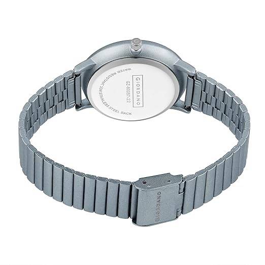 Giordano Stylish Analog Watch For Women With Round Dial, 3 Hand Mechanism And Stainless Steel Strap : GZ-60057-22