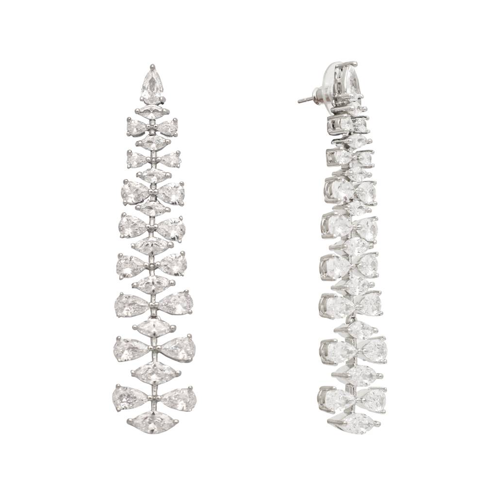 Diamond Luxe Anti Tarnish Cocktail Earrings : YI24A0256E