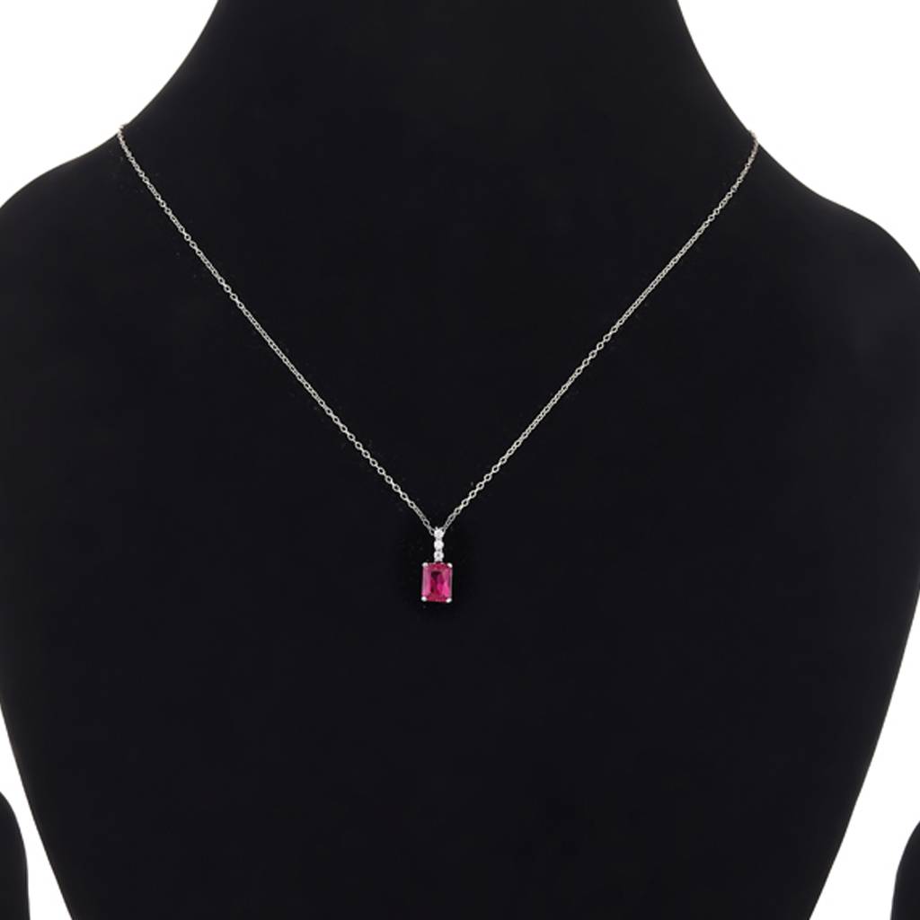 Iski Uski 925 Sterling Silver Alicia Ruby Pendant