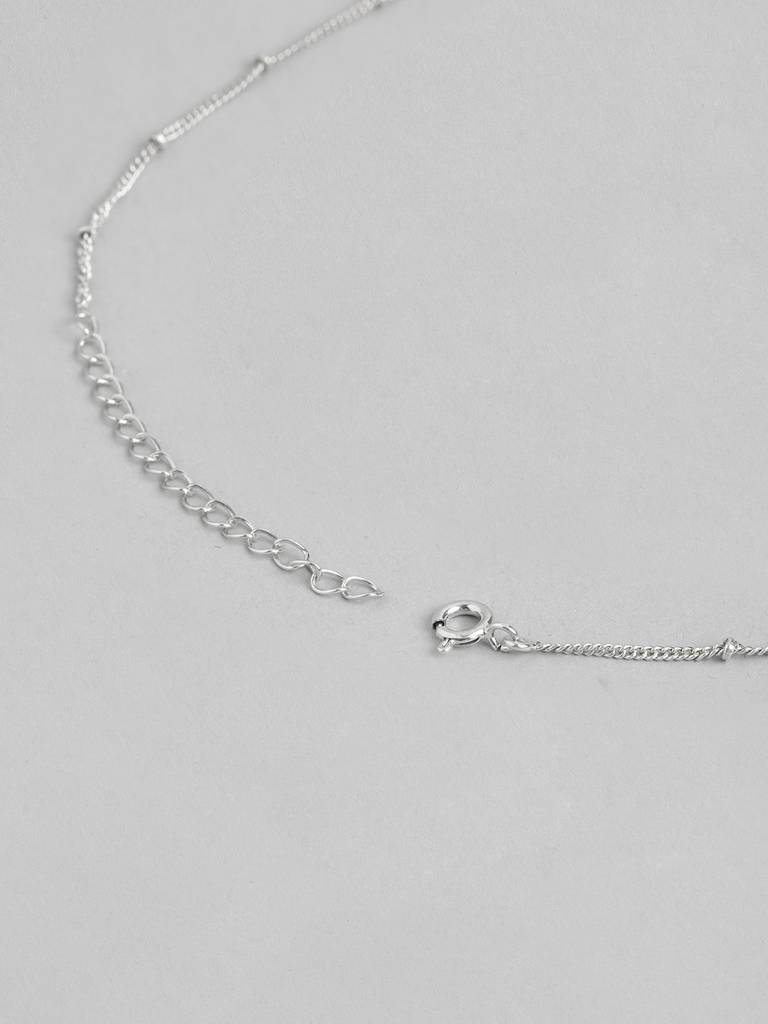 92.5 Silver Crimson Necklace : U100SG005MY046