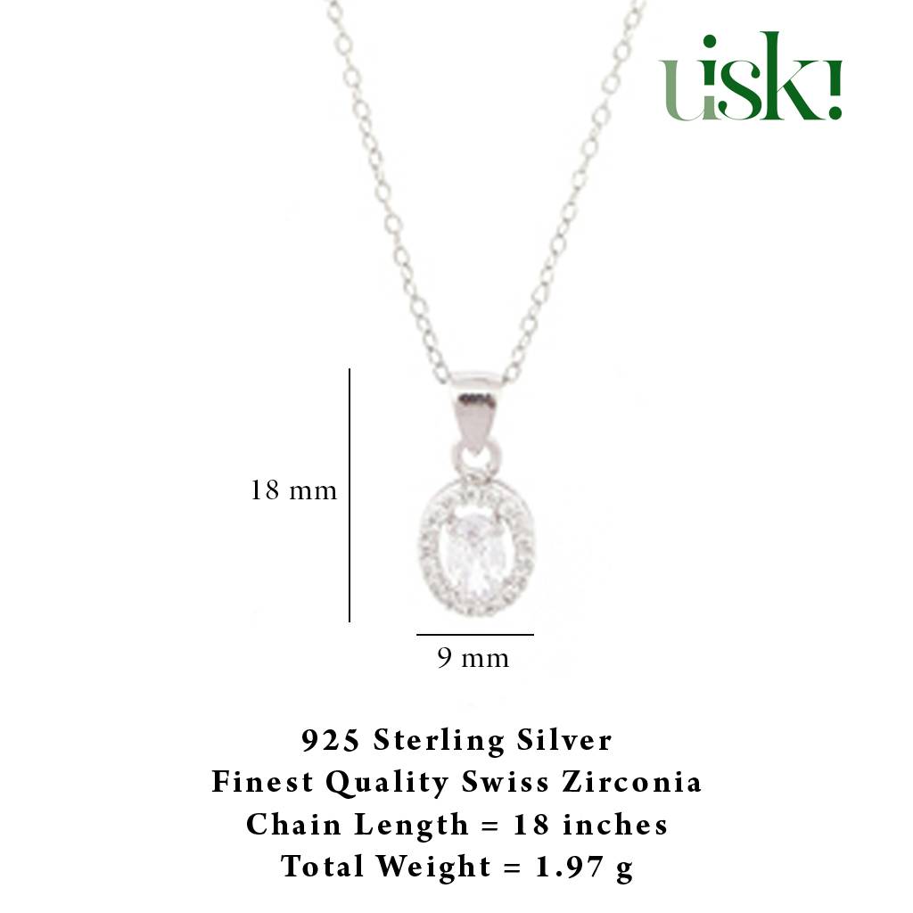 Iski Uski 925 Sterling Silver Vina Pendant