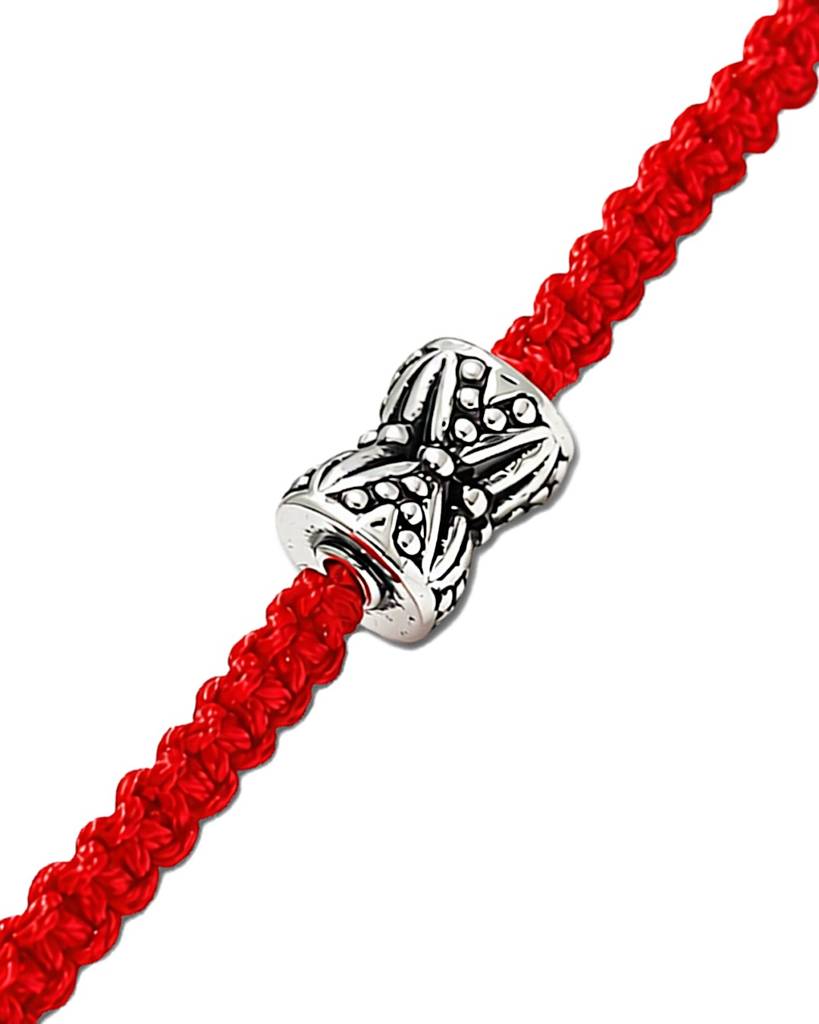 925 Silver Shiva Damru Rakhi : IS-RK-ST-1024