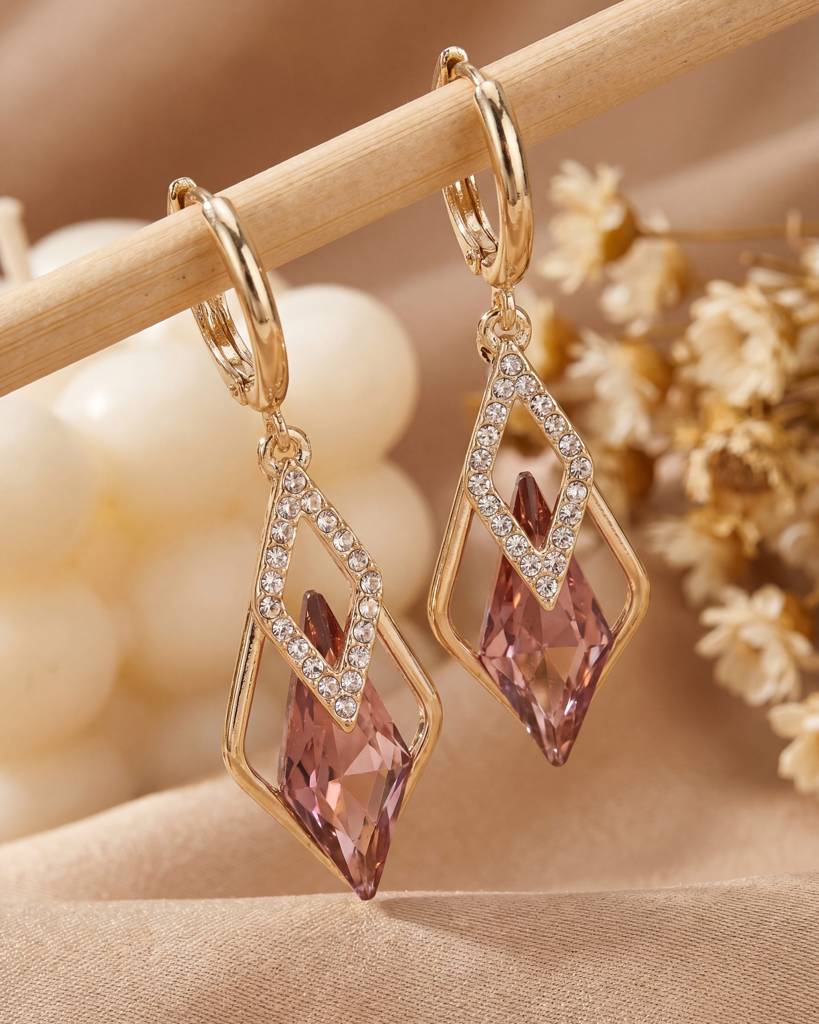Modern Abstract Dangle Anti Tarnish Korean Earrings : KJ305
