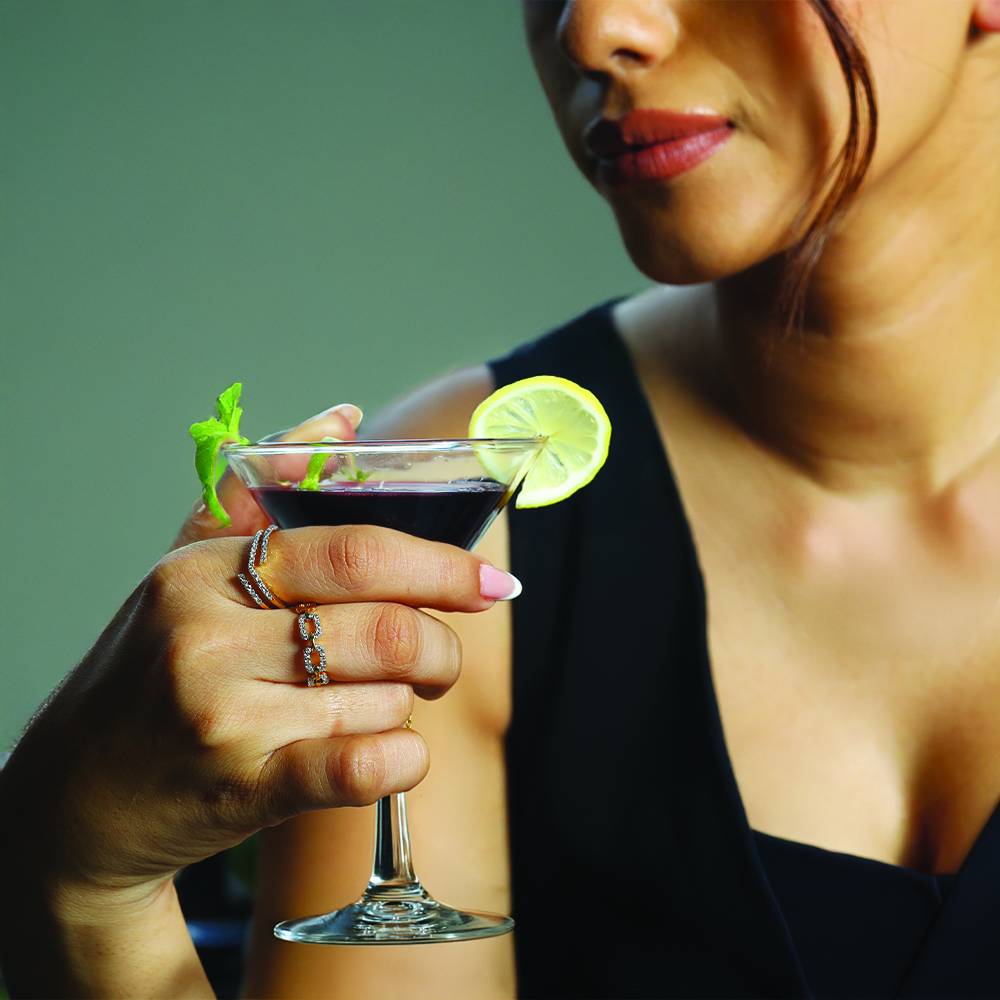 Edge Bold - Lab Diamond Cocktail Ring : LLRG0099