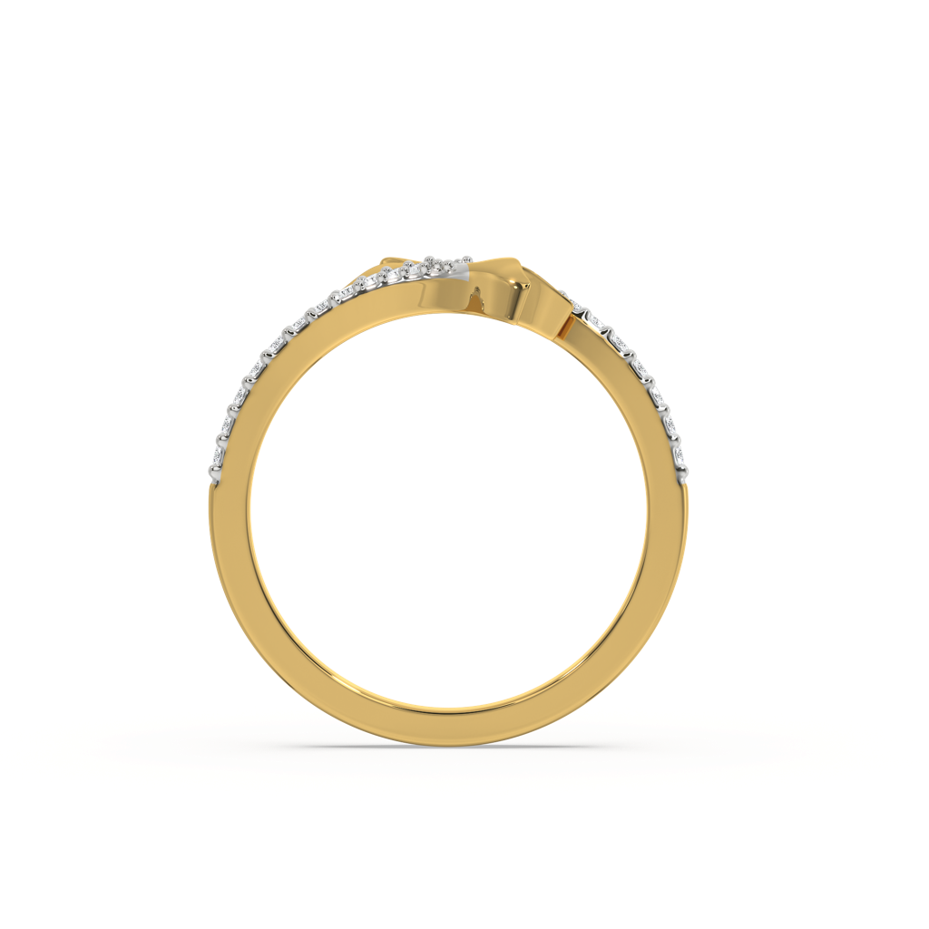 Ocean'S Treasure - Lab Diamond Open Top Ring : LLRG0118