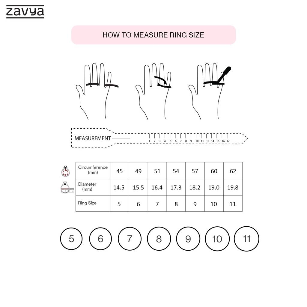 Classic Couples 925 Sterling Silver Rings (Adjustable) : RNG-40049-CMB