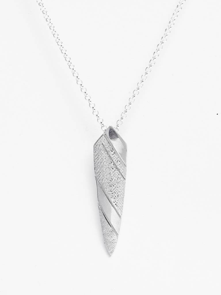 925 Silver Platinum Plated Shield Men Pendant Necklace With Chain Gift For Men & Boys : CSMNP3