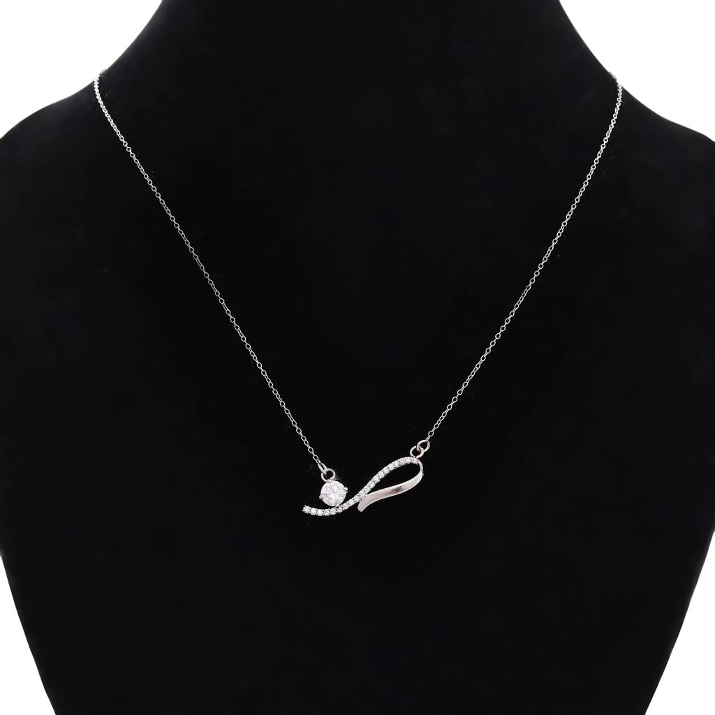 Iski Uski 925 Sterling Silver Dainty Pendant Set