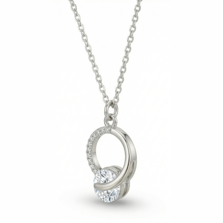 Starlight Pearl Chain Necklace For Women – Elegant Pearl Accented Chain With Warm Golden Finish | Premium Timeles : 8273716718