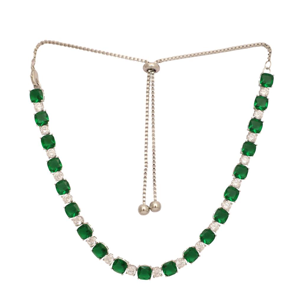 Emerald Diamond Anti Tarnish Luxe Set : YI24A0261N