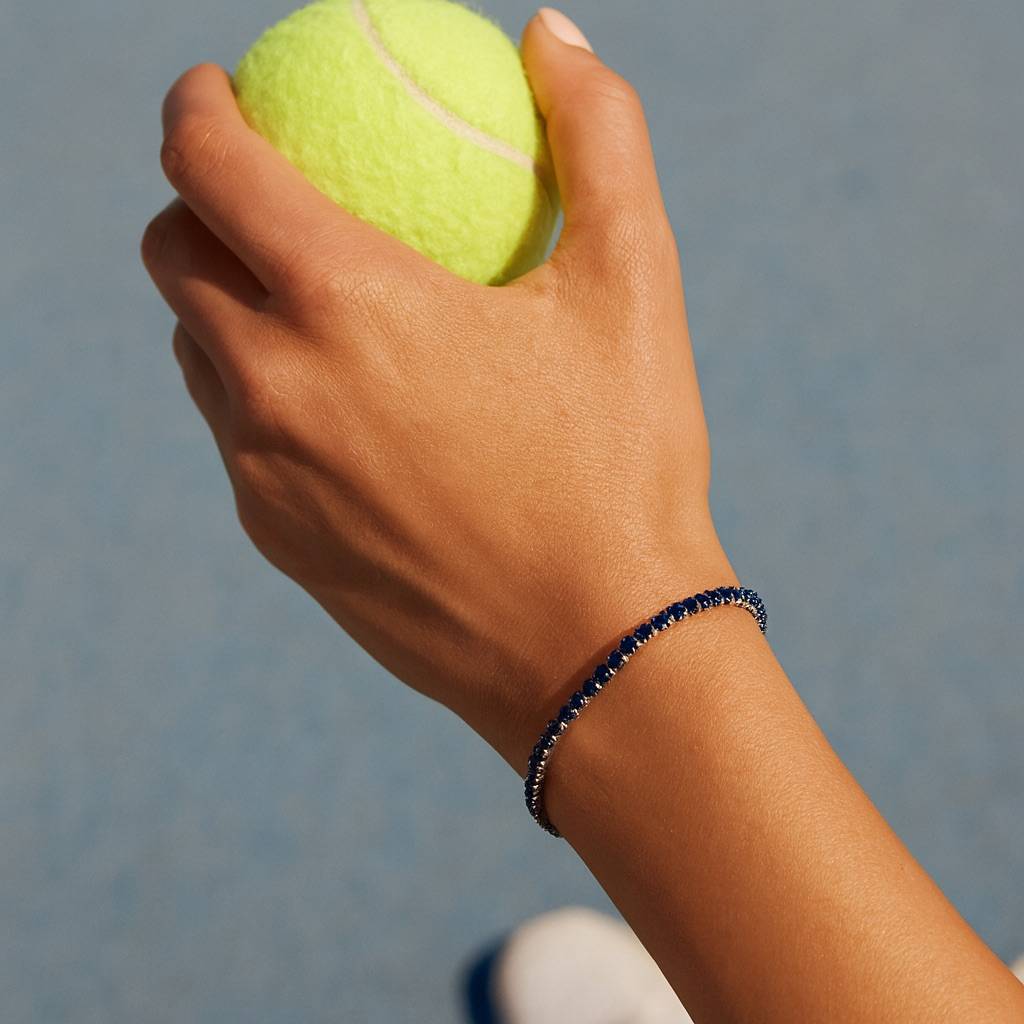 2Mm Sapphire Tennis Bracelet : 2MMSAPPHIRETENNISBRACELET