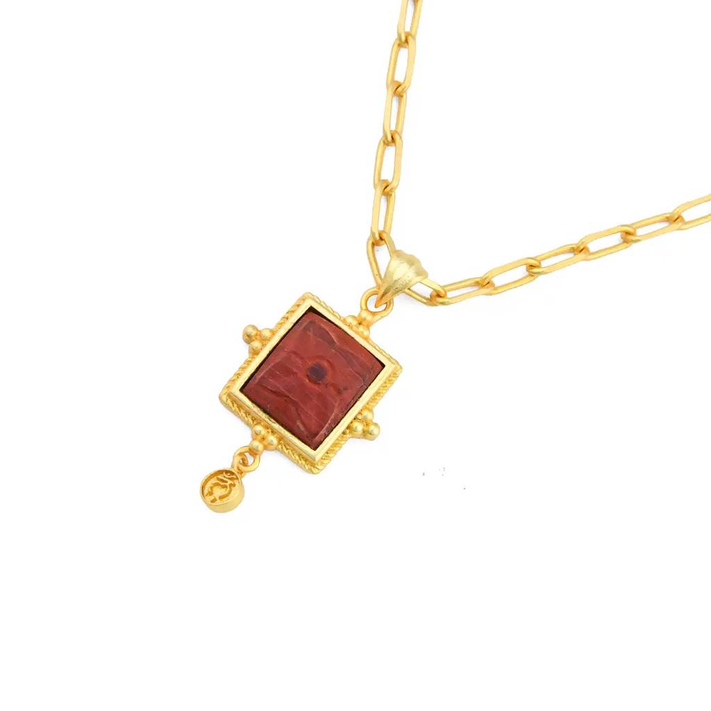 Mooladhar Root Chakra Pendant Necklace : IVBN46