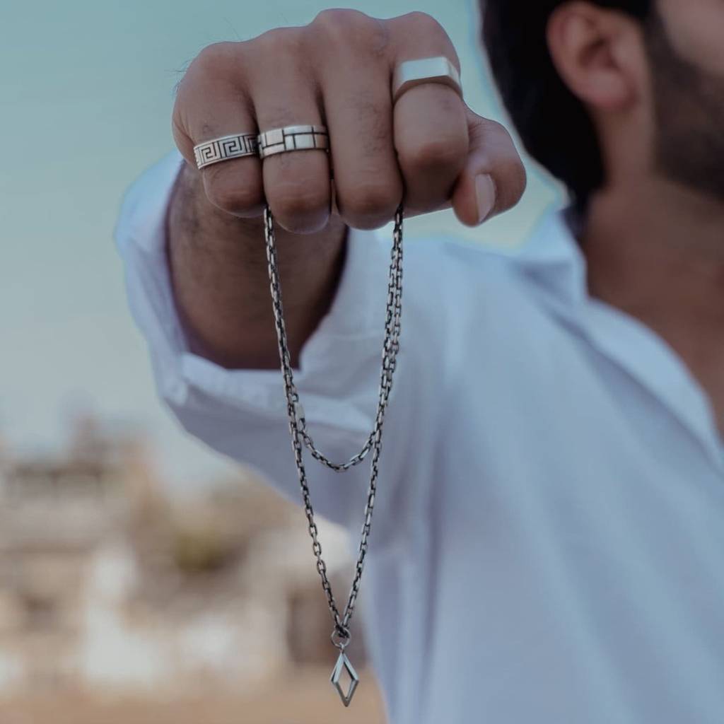 Apex Silver Pendant : ZV-PEN-APX-020