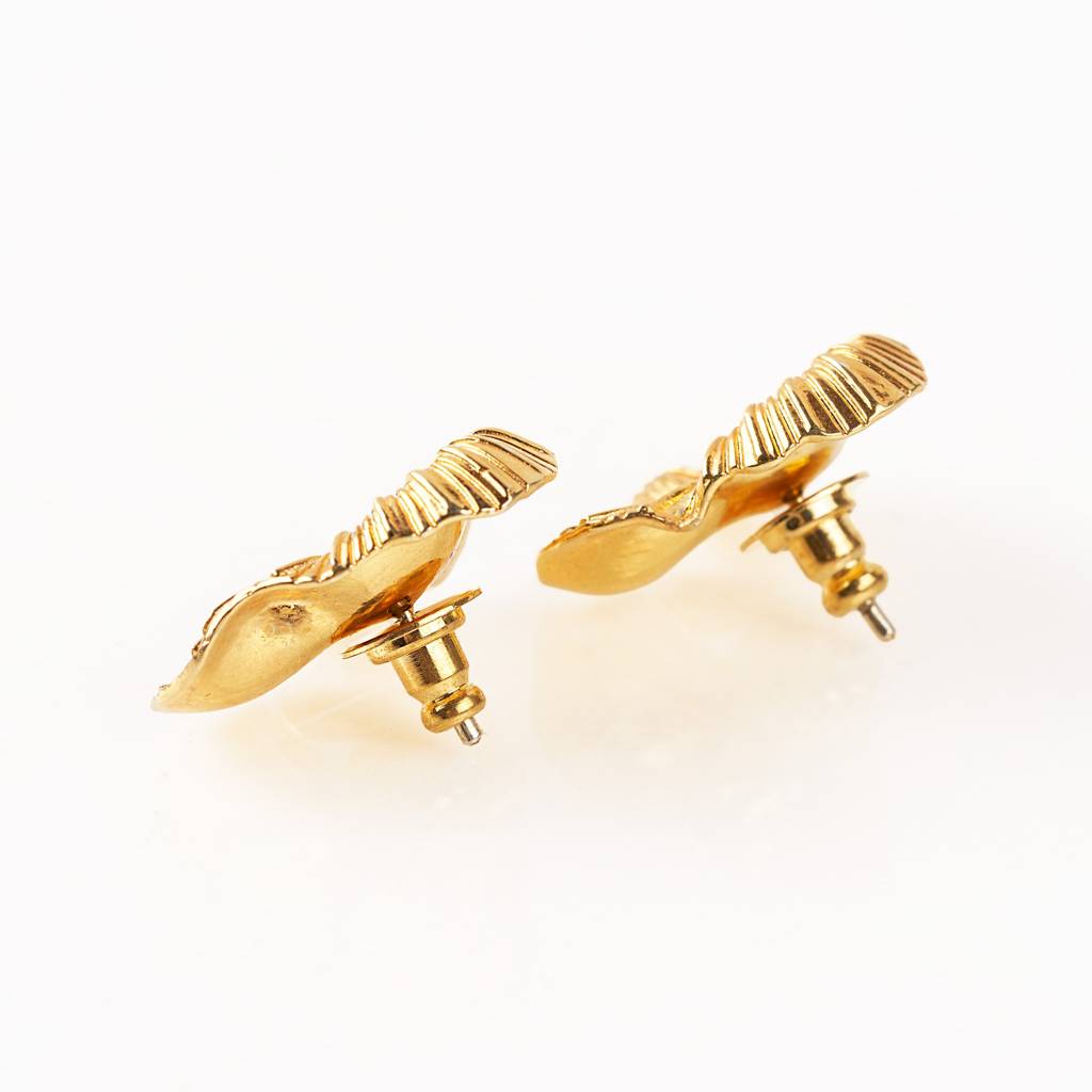 Blossom Freshwater Pearl Earrings : ERG-BLSM-PRL