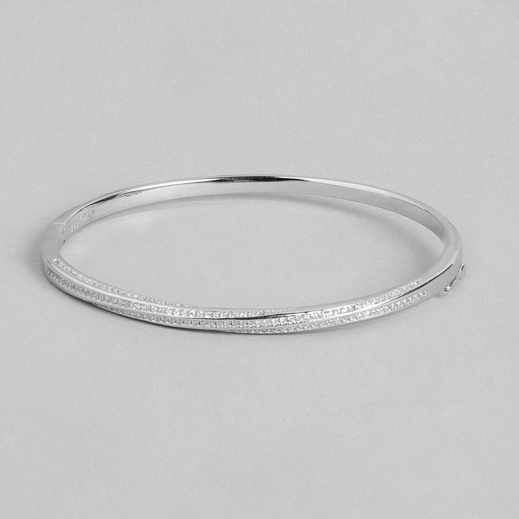 Dazzling 925 Sterling Silver Bracelet : BR-80132