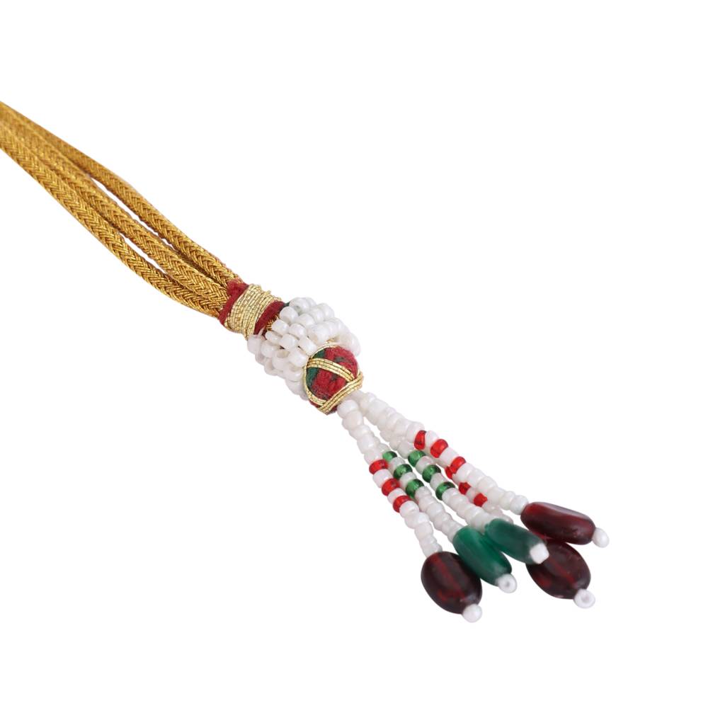 Kundan Allure Ruby Stone Choker Necklace : YI24A0477N