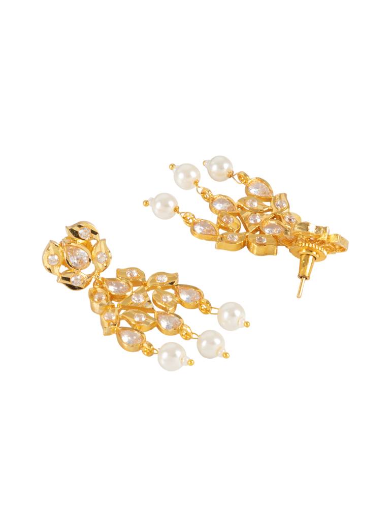 Firoza Noor-E-Zevar Jadau Necklace Set : JADAUNECK1662