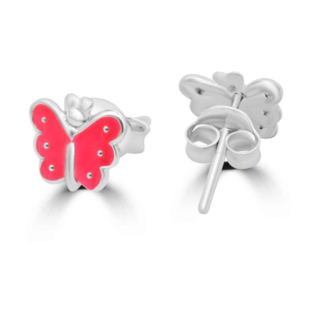 Charming Sterling Silver Animal-Inspired Stud Earrings For A Playful Touch Of Style : TWP1249