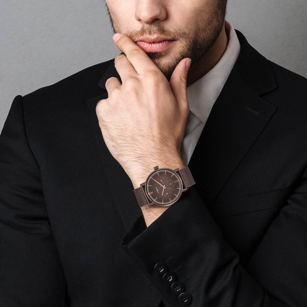 Timex Round 43Mm Dial Analog Pair Watch - Tw0Pre004 : TW0PRE004