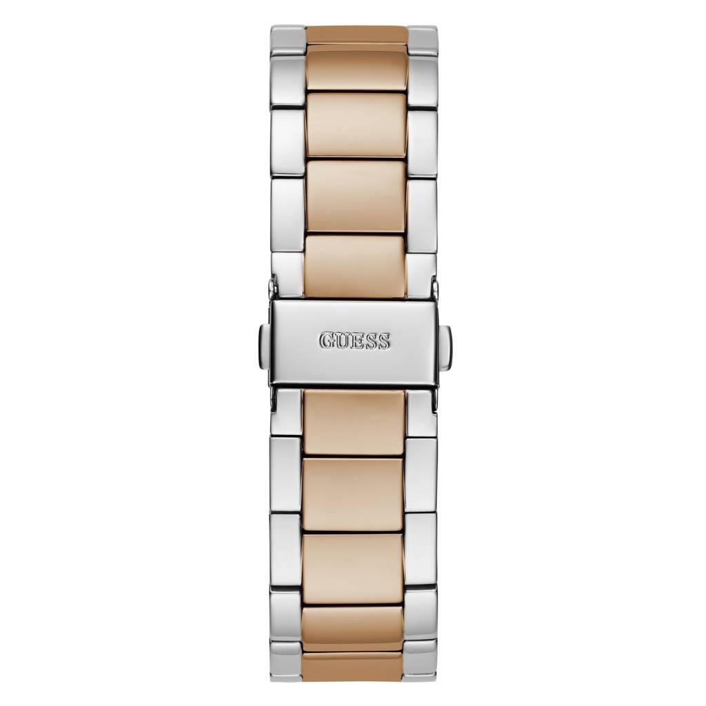 Guess Round 36Mm Silver Dial Analog Women Watch - Gw0616L3 : GW0616L3