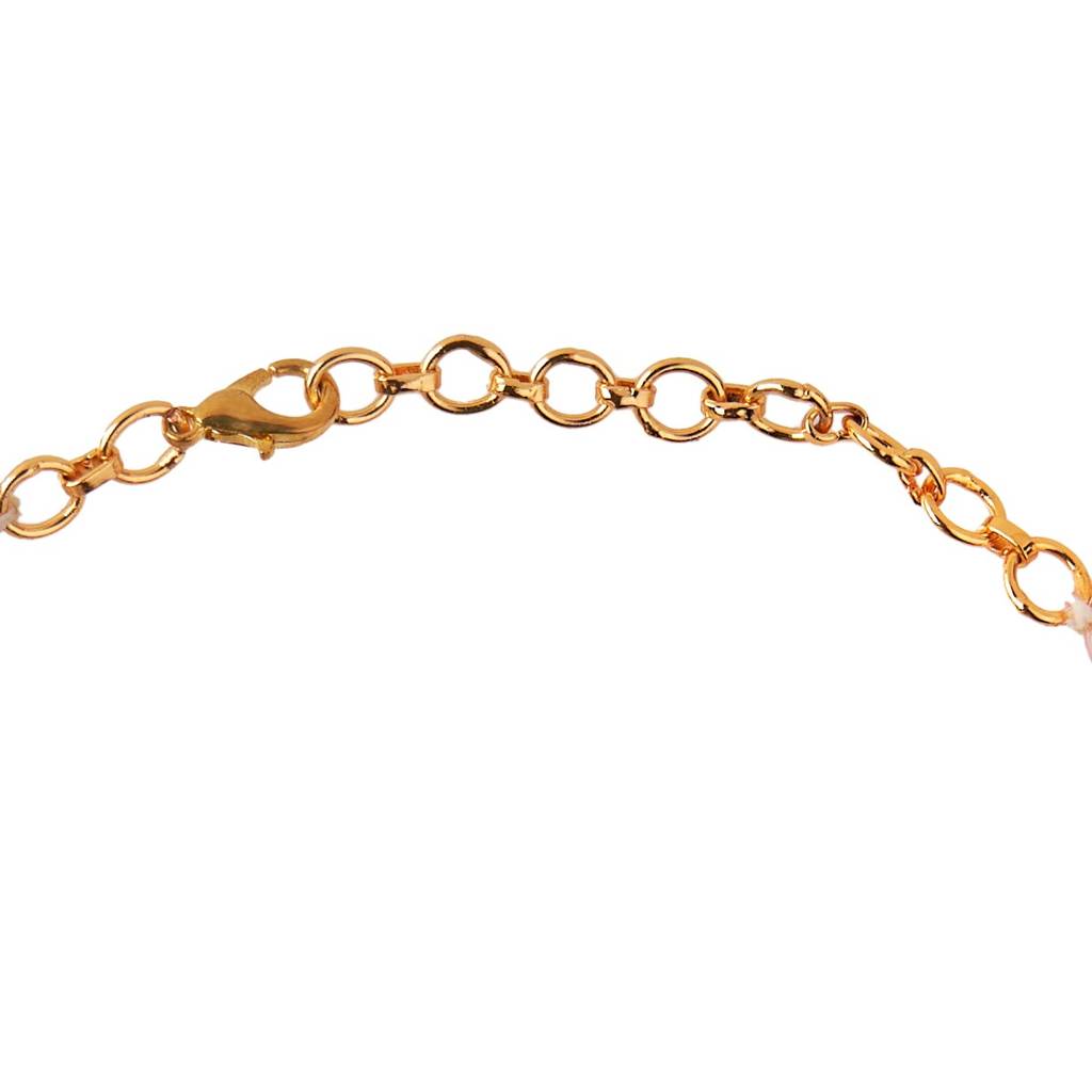 Double Freshwater Pearl Cleopatra Necklace In Orange (Small) : NCK-DBL-CLEO-ORG-PRL-S