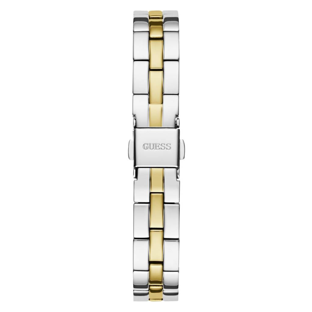 Guess Round 28Mm Silver Dial Analog Women Watch - Gw0762L5 : GW0762L5