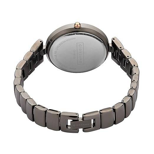 Analog Stylish | Trendy Watch For Women'S Water Resistant With Crystal Studded Dial And Unique Design Metal Strap W : C2196-33