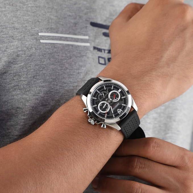 Swiss Eagle Men'S Chronograph Swiss Made Movement Watch - Se-9165 : SE-9165-01