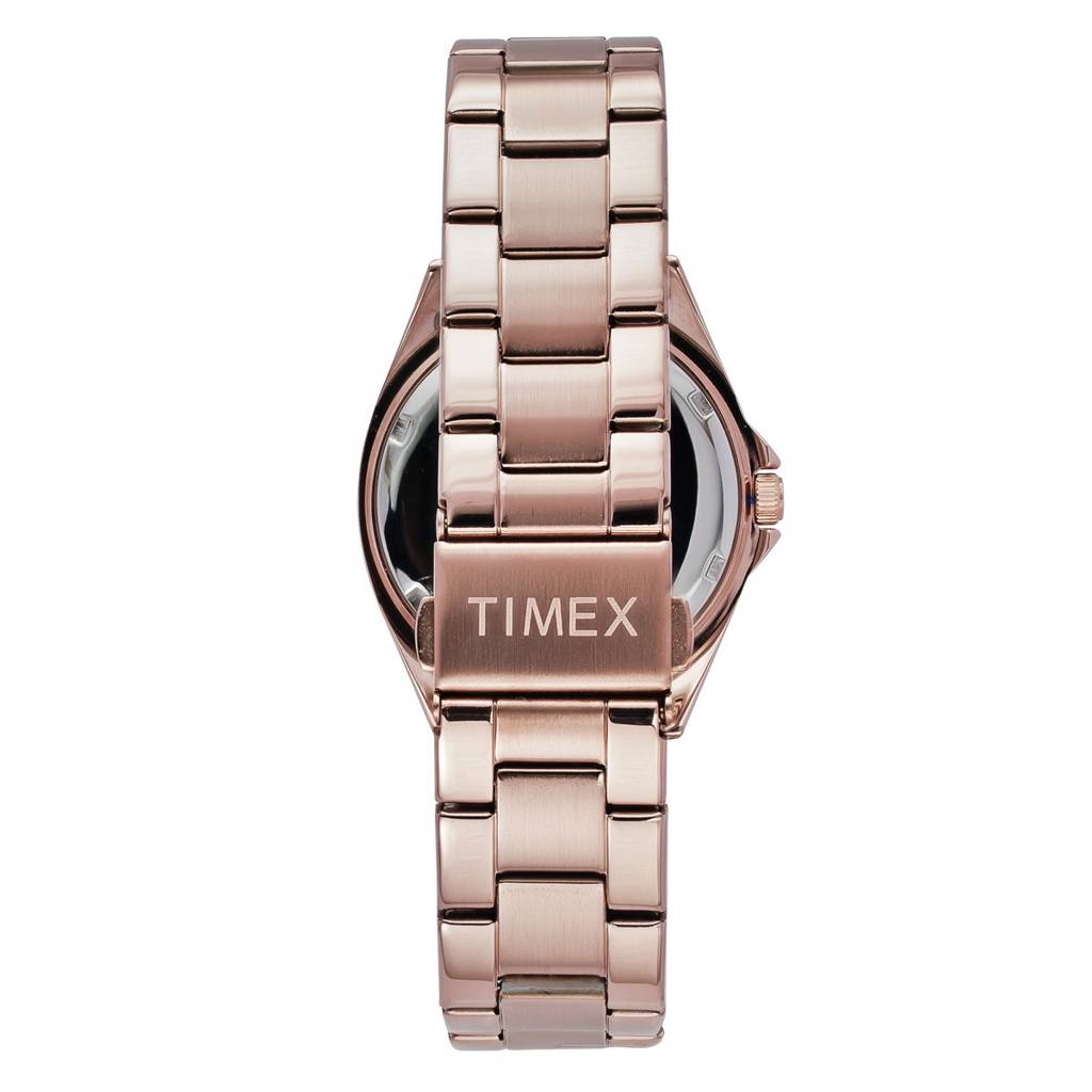 Timex Round 38Mm Dial Analog Women Watch - Twel253Smu01 : TWEL253SMU01